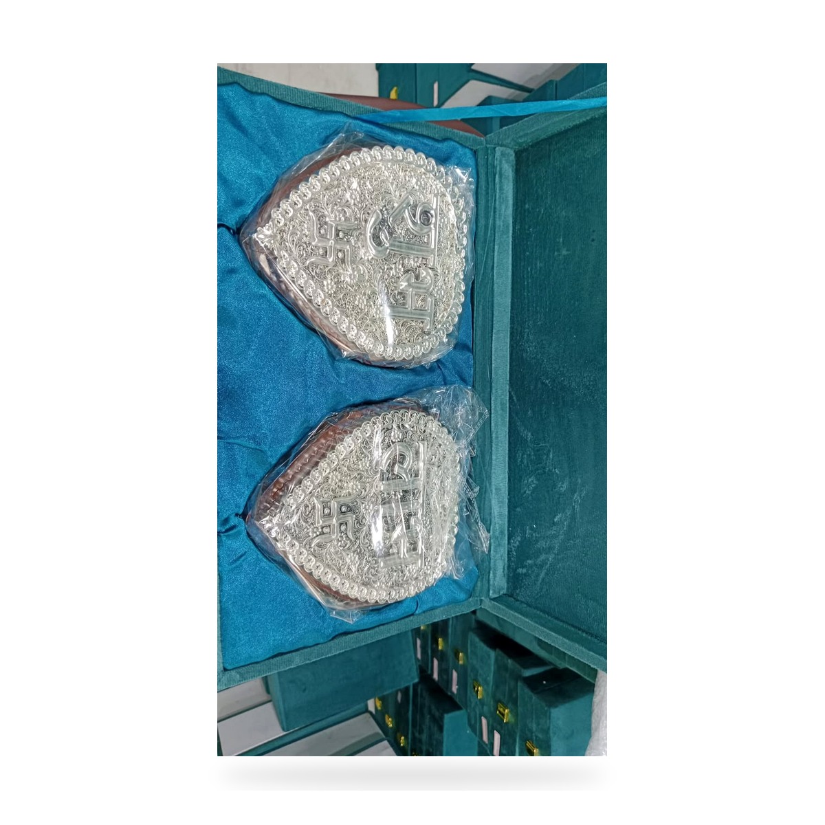CRESTORA 999 Silver Plated Swan Decorative Pair