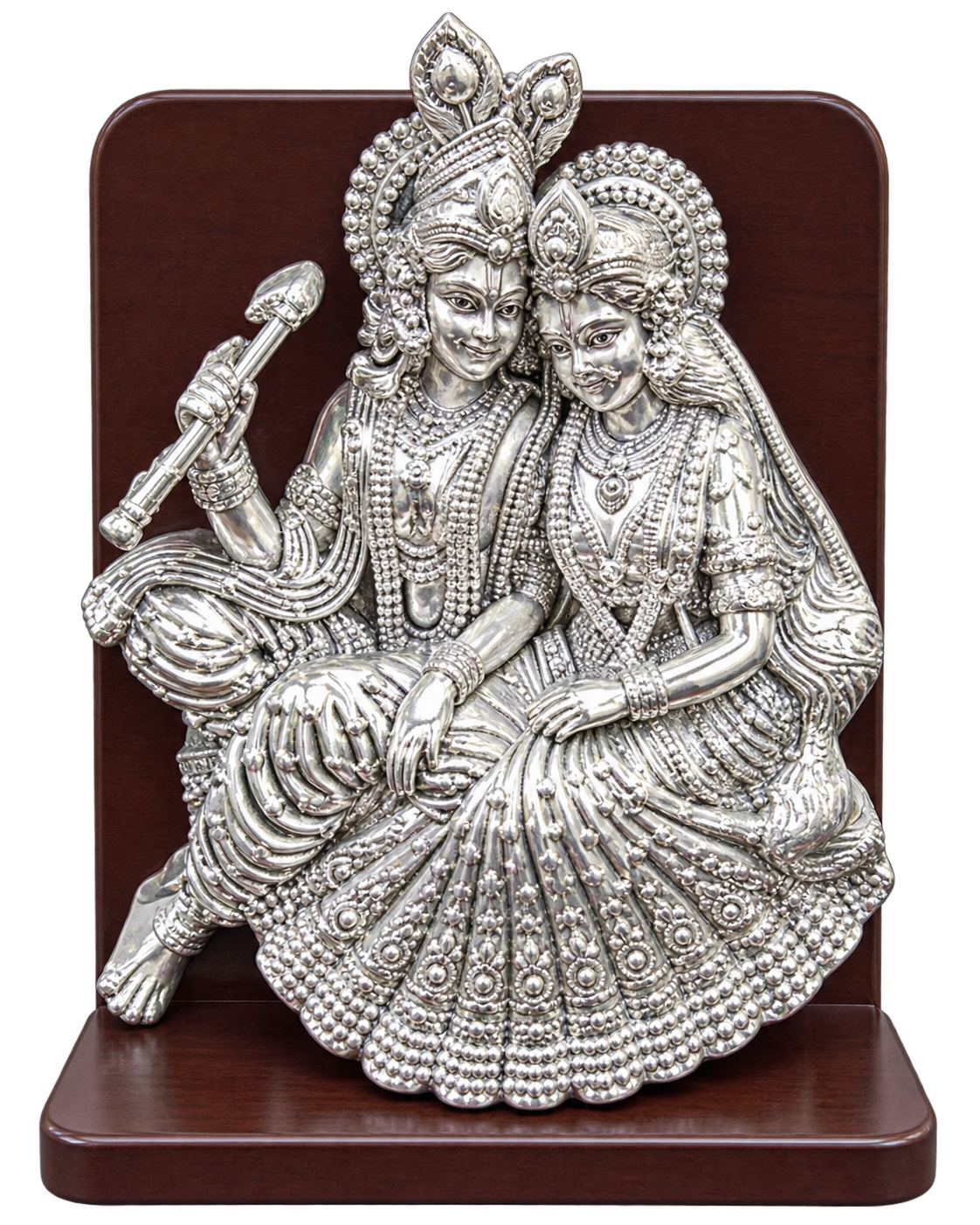 CRESTORA 999 Silver Plated Decorative Gift Cabinet