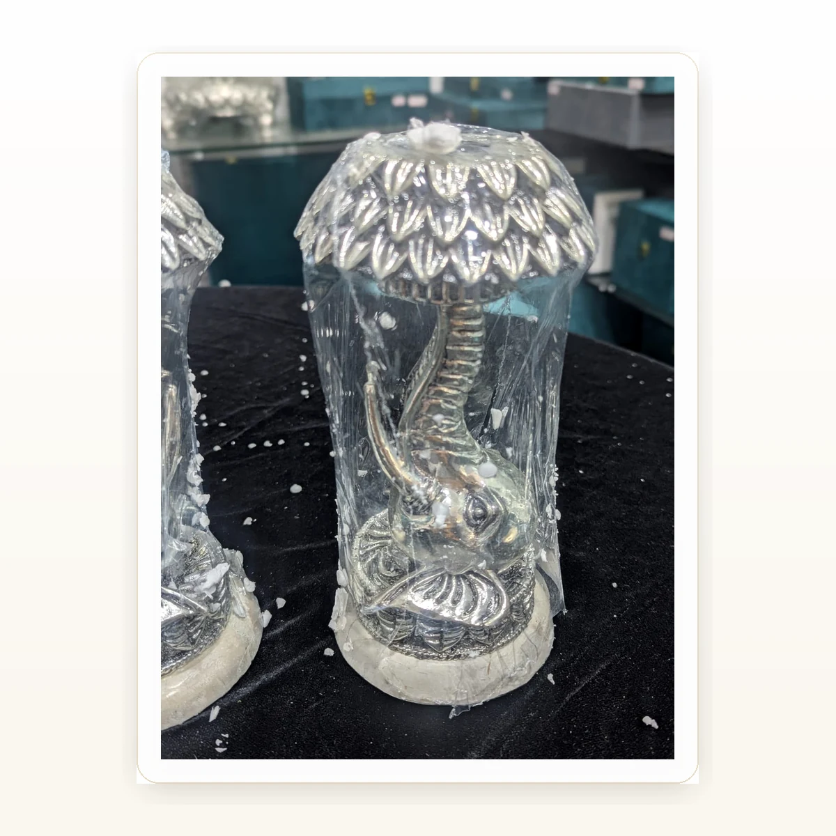 CRESTORA 999 Silver Plated Decorative Showpiece